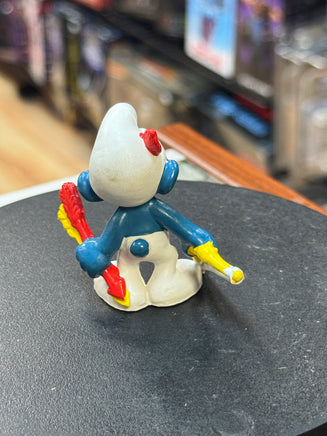 Archer Smurf (Vintage PEYO, Schleich) - Bitz & Buttons