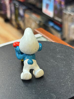 Shovel Digging Smurf (Vintage PEYO, Schleich) - Bitz & Buttons