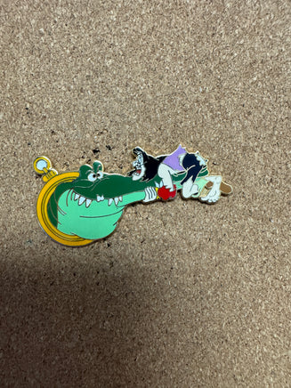 Tic Tock Croc & Captain Hook (Disney, Pin Traders) - Bitz & Buttons