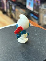 Bouquet Flowers Smurf (Vintage PEYO, Schleich) - Bitz & Buttons