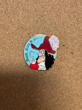 Slime & Stinker Captain Hook (Disney, Pin Traders) - Bitz & Buttons