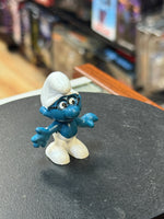 Brainy Smurf (Vintage PEYO, Schleich) - Bitz & Buttons