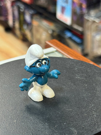 Brainy Smurf (Vintage PEYO, Schleich) - Bitz & Buttons