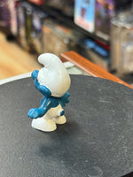 Brainy Smurf (Vintage PEYO, Schleich) - Bitz & Buttons