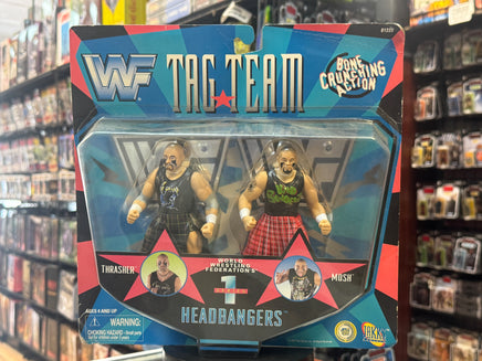 HeadBangers Series 1 (Vintage WWF BCA, Jakks Pacific) SEALED - Bitz & Buttons