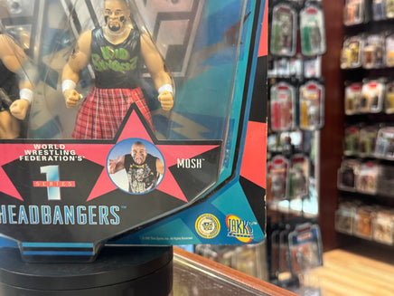 HeadBangers Series 1 (Vintage WWF BCA, Jakks Pacific) SEALED - Bitz & Buttons