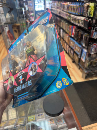 HeadBangers Series 1 (Vintage WWF BCA, Jakks Pacific) SEALED - Bitz & Buttons