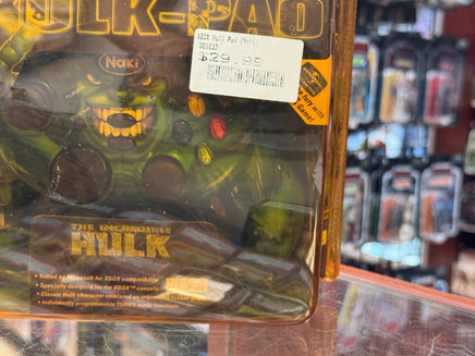 Incredible Hulk Controller Pad (Microsoft X-Box, Marvel) SEALED - Bitz & Buttons