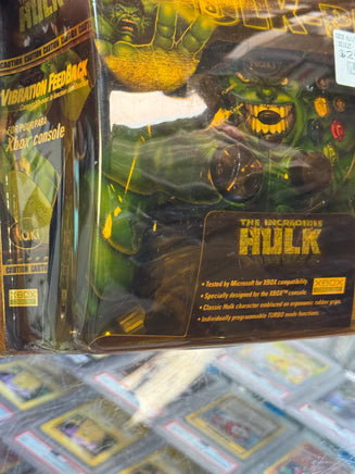 Incredible Hulk Controller Pad (Microsoft X-Box, Marvel) SEALED - Bitz & Buttons