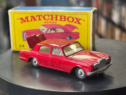 Rolls Royce Silver Shadow Diecast (Vintage Matchbox, Lesney) - Bitz & Buttons