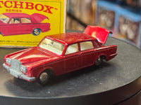 Rolls Royce Silver Shadow Diecast (Vintage Matchbox, Lesney) - Bitz & Buttons