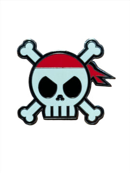 Pirates of the Caribbean Crossbones Flag Pin (Walt Disney World, Pin Traders)