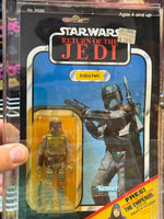 Boba Fett ROTJ 65C (Vintage Star Wars, Kenner) **AFA Graded 70Y**