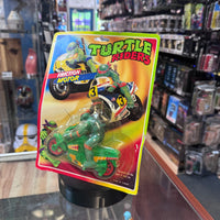 Michelangelo Friction Motorcycle 8801 (Vintage TMNT Ninja Turtles, Turtle Riders) SEALED - Bitz & Buttons