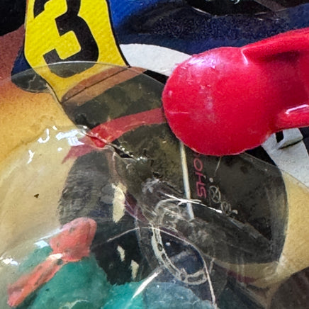 Michelangelo Friction Motorcycle 8801 (Vintage TMNT Ninja Turtles, Turtle Riders) SEALED - Bitz & Buttons