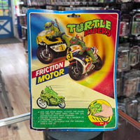 Michelangelo Friction Motorcycle 8801 (Vintage TMNT Ninja Turtles, Turtle Riders) SEALED - Bitz & Buttons