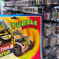 Michelangelo Friction Motorcycle 8801 (Vintage TMNT Ninja Turtles, Turtle Riders) SEALED - Bitz & Buttons