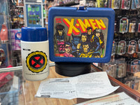 X-Men Plastic Lunch Box with Thermos (Vintage Marvel Super Heroes,Aladdin )