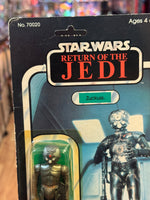 Zuckuss ROTJ 65A 7233 (Vintage Star Wars, Kenner) SEALED