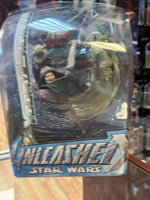 Yoda & Emperor Palpatine Unleashed Mini Statue (Star Wars, Hasbro) SEALED