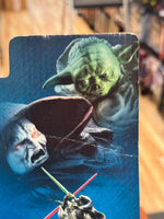 Yoda & Emperor Palpatine Unleashed Mini Statue (Star Wars, Hasbro) SEALED