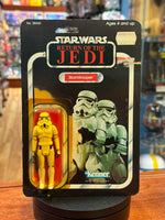 Imperial Stormtrooper ROTJ 7231 (Vintage Star Wars, Kenner) SEALED/CRACKED BUBBLE - Bitz & Buttons
