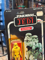 Imperial Stormtrooper ROTJ 7231 (Vintage Star Wars, Kenner) SEALED/CRACKED BUBBLE - Bitz & Buttons