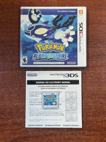 Pokemon Alpha Sapphire  (Nintendo 3D, Video Game) **TESTED WORKING**