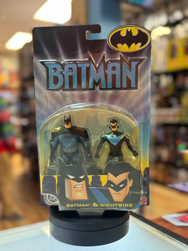 Batman & Nightwing 2 Pack (Batman Animated Series, Mattel) SEALED