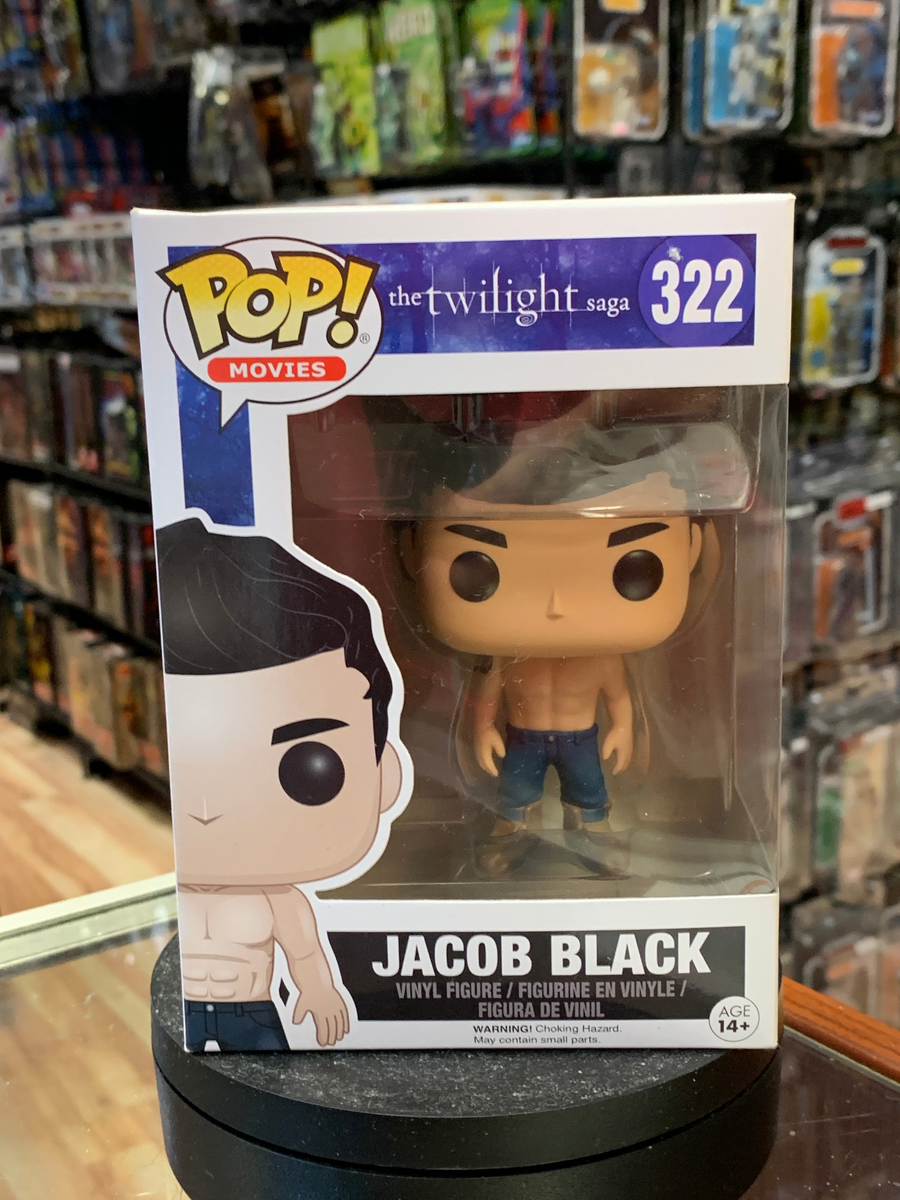 Jacob Black Shirtless #322 (Funko Pop!, Twilight)| Bitz & Buttons