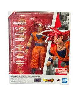 Super-Saiyajin-Gott Son Goku – Saiyajin-Gott, erfüllt mit dem Licht rechtschaffener Herzen (SH Figuarts Bandai, Dragon Ball Super)