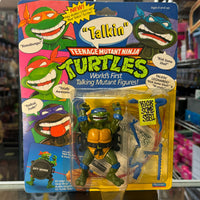 Leonardo Talkin' Turtles 5427 (Vintage TMNT Teenage Mutant Ninja Turtles, Playmates) SEALED