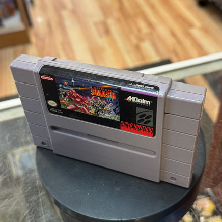 Super Smash TV (SNES Super Nintendo, Vintage Video Games) LOOSE - Bitz & Buttons
