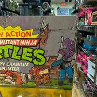 Splinter Creepy Crawlin' Wacky Action 5435 (Vintage TMNT Ninja Turtles, Playmates) SEALED