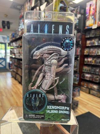 Xenomorph Albino Drone Concept (Aliens, NECA) SEALED - Bitz & Buttons