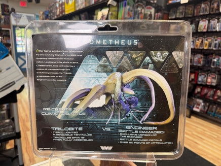 Trilobite & Battle Damage Engineer  (Aliens Prometheus, NECA) SEALED - Bitz & Buttons