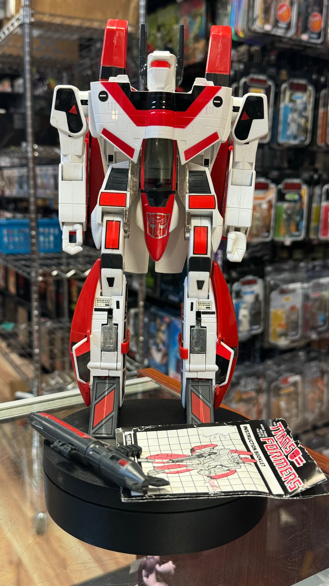 Vintage 1984 Transformers G1 Jetfire popular w/ instructions