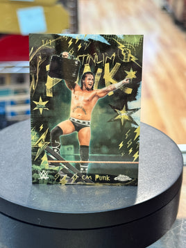 Money in the Bank CM Punk 1/1 -Platinum Punk  (WWE, Topps Chrome)