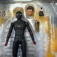 Black & Gold Suit Spider-Suit Spider-Man (Marvel, Tamashi SH Figuarts) W/ Accessories