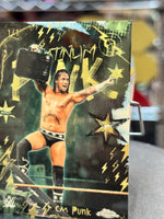 Money in the Bank CM Punk 1/1 -Platinum Punk  (WWE, Topps Chrome) - Bitz & Buttons