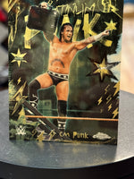 Money in the Bank CM Punk 1/1 -Platinum Punk  (WWE, Topps Chrome) - Bitz & Buttons