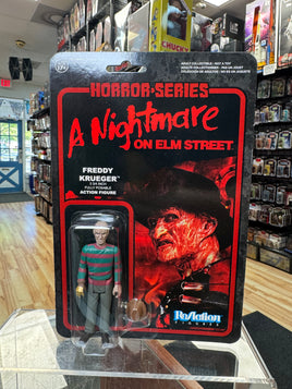 Freddy Krueger 3.75 (Super7 ReAction, Nightmare on Elm Street) SEALED - Bitz & Buttons