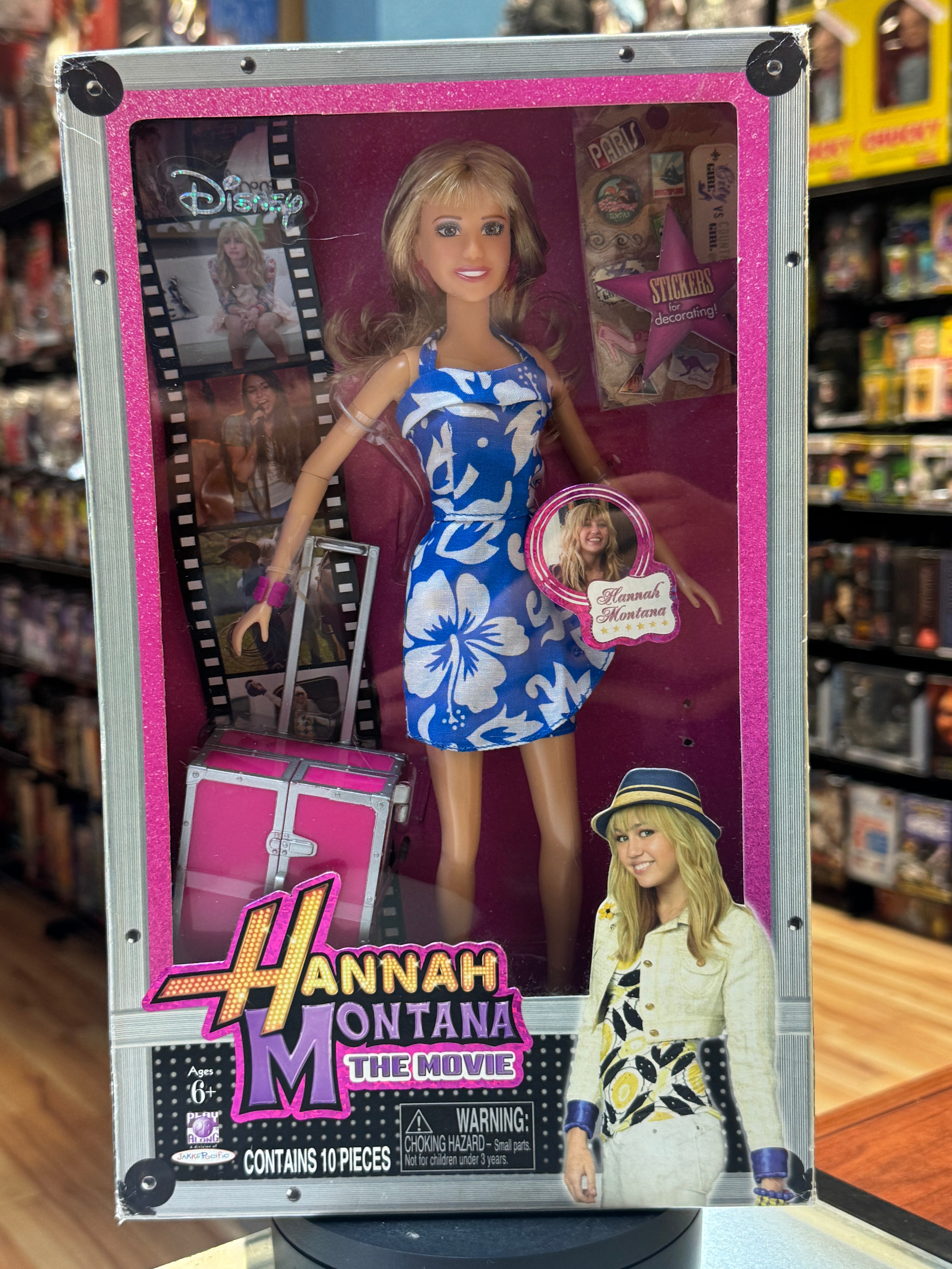 Hannah Montana The Movie Doll (Vintage Barbie Style, Jakks)| Bitz
