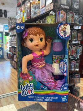Shimmer N' Splash Mermaid Brunette (Baby Alive, Mattel) - Bitz & Buttons