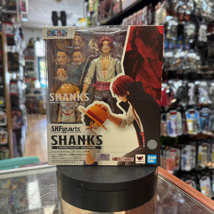 Shanks & Monkey D. Luffy Childhood (Bandai SH Figuarts, One Piece) *SEALED* - Bitz & Buttons