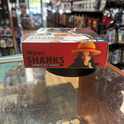 Shanks & Monkey D. Luffy Childhood (Bandai SH Figuarts, One Piece) *SEALED* - Bitz & Buttons