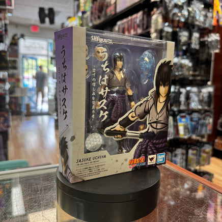 Sasuke Uchiha -He Who Bears All Hatred- (Bandai SH Figuarts , Naruto) Complete - Bitz & Buttons