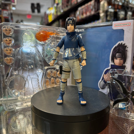 Sasuke Uchiha -Ninja Prodigy of the Uchiha Clan Bloodline- (Bandai SH Figuarts , Naruto) Complete - Bitz & Buttons