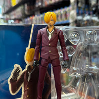Sanji -Raid on Onigashima- (Bandai SH Figuarts, One Piece) COMPLETE - Bitz & Buttons