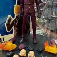 Sanji -Raid on Onigashima- (Bandai SH Figuarts, One Piece) COMPLETE - Bitz & Buttons